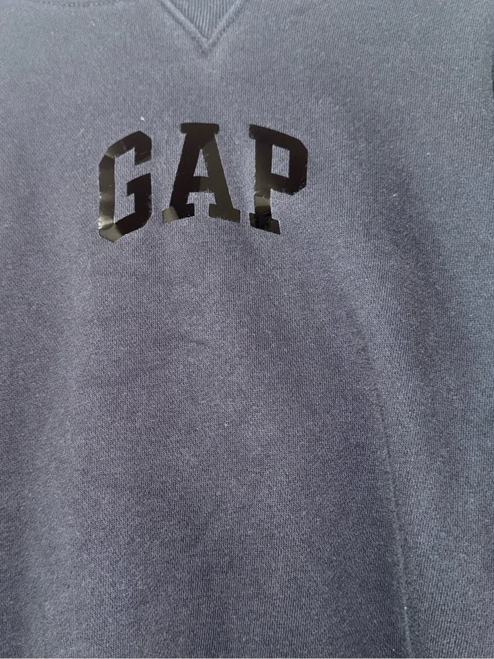 GAP Kids Girl Black Logo Pullover Hoodie Size L 10